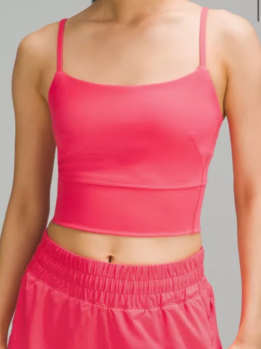 Black lululemon athletica Wunder Train Strappy Tank Top Light Support B/C Cup